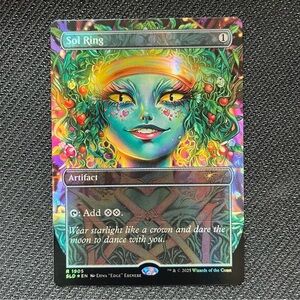 MTG sol ring everyone’s invited secret lair magic the gathering 2025 mint foil